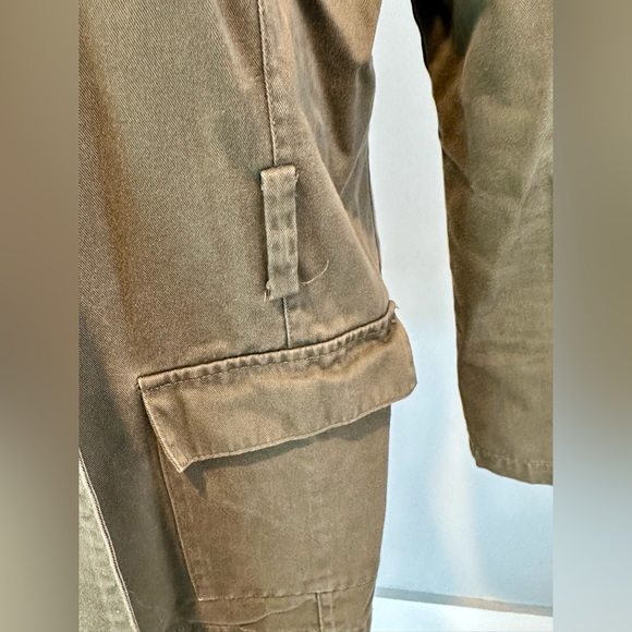 Vintage Old Navy green army cargo jacket - Picture 5 of 10